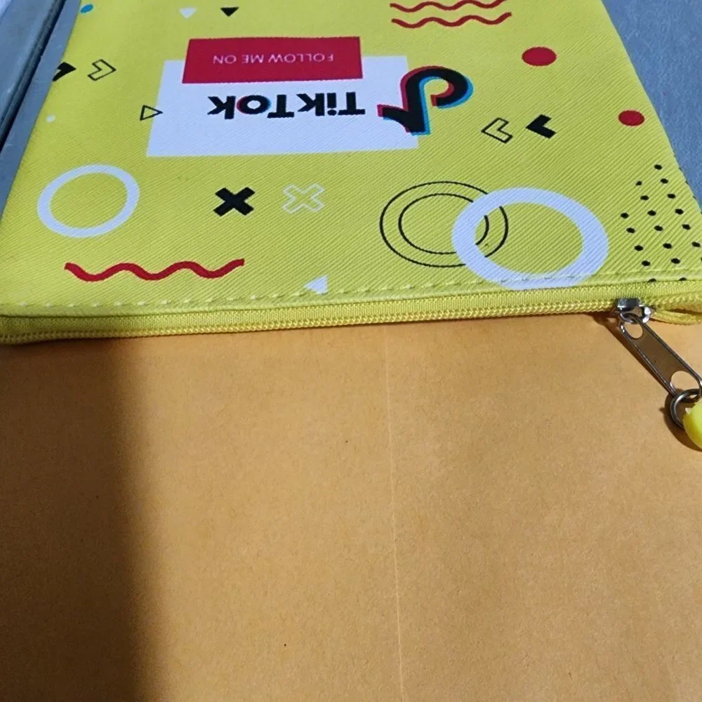 Brand New Tik Tok YELLOW Pouch